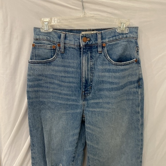 Madewell The Perfect Vintage straight zip fly Jean , Size 26 - Picture 2 of 8